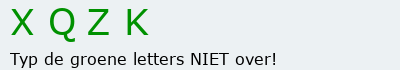 Bevestigingscode