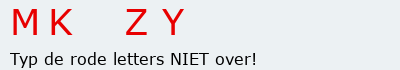 Bevestigingscode