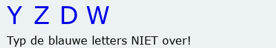 Bevestigingscode