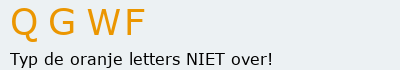 Bevestigingscode