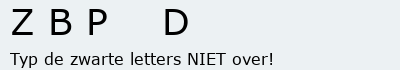 Bevestigingscode