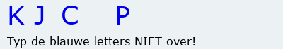 Bevestigingscode