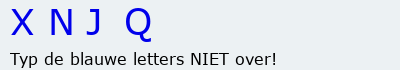 Bevestigingscode
