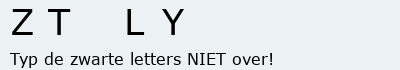 Bevestigingscode
