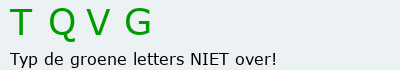 Bevestigingscode
