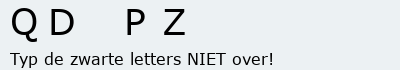 Bevestigingscode