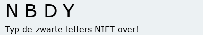 Bevestigingscode