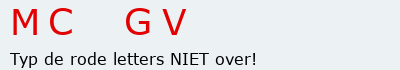 Bevestigingscode
