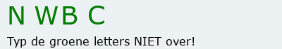 Bevestigingscode