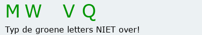 Bevestigingscode