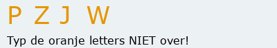 Bevestigingscode