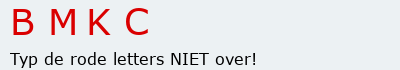 Bevestigingscode