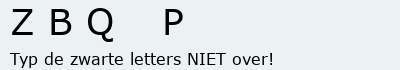 Bevestigingscode