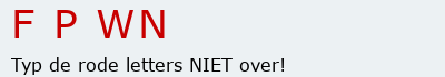 Bevestigingscode