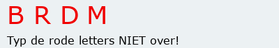 Bevestigingscode