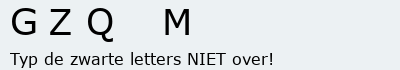 Bevestigingscode