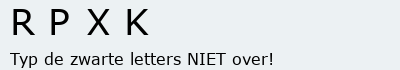 Bevestigingscode