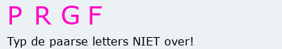 Bevestigingscode