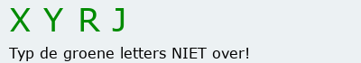 Bevestigingscode