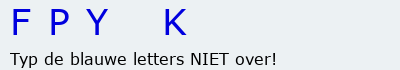 Bevestigingscode
