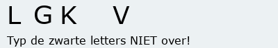 Bevestigingscode