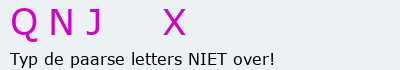 Bevestigingscode
