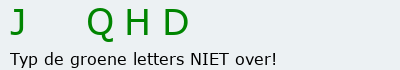 Bevestigingscode