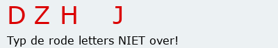 Bevestigingscode