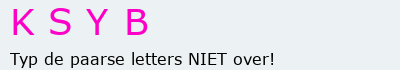 Bevestigingscode
