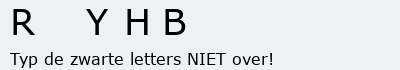 Bevestigingscode