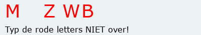 Bevestigingscode