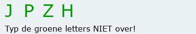 Bevestigingscode