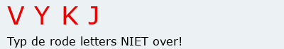Bevestigingscode