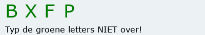Bevestigingscode