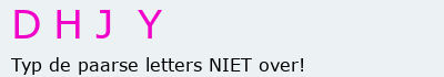 Bevestigingscode