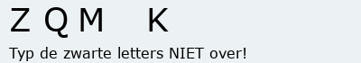 Bevestigingscode
