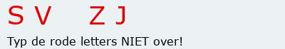 Bevestigingscode