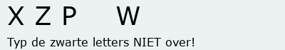 Bevestigingscode