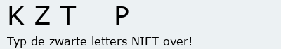 Bevestigingscode