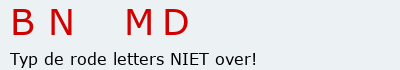 Bevestigingscode