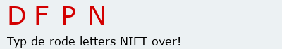 Bevestigingscode