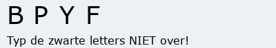 Bevestigingscode