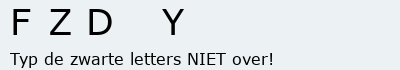 Bevestigingscode