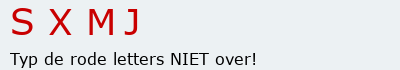 Bevestigingscode