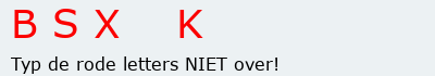 Bevestigingscode