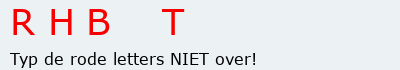 Bevestigingscode