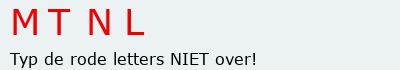 Bevestigingscode