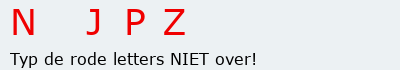 Bevestigingscode