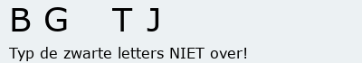 Bevestigingscode