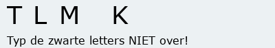 Bevestigingscode